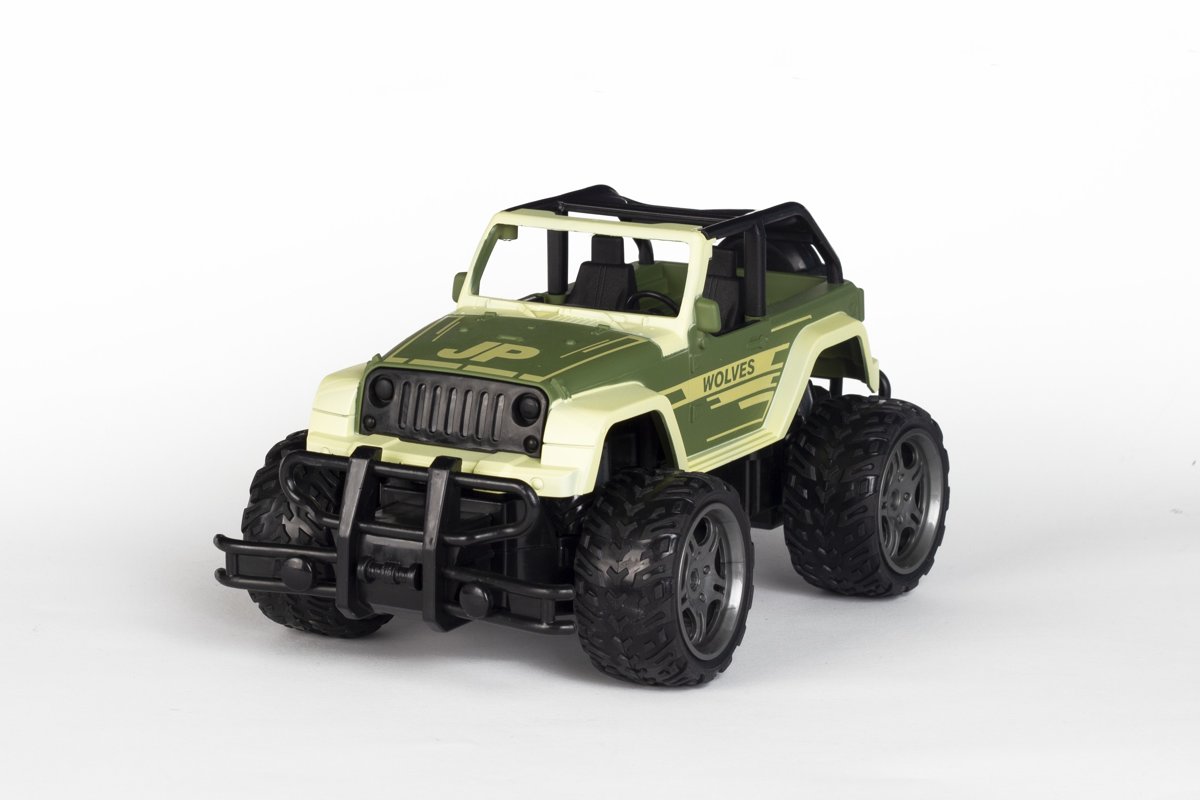 RC bestuurbare SUV Auto Off Road RC auto links- & rechtshandig geschikt  |groen